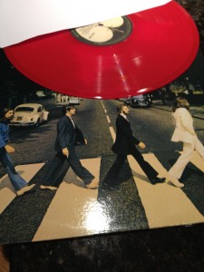 Abbey Road on red vinyl